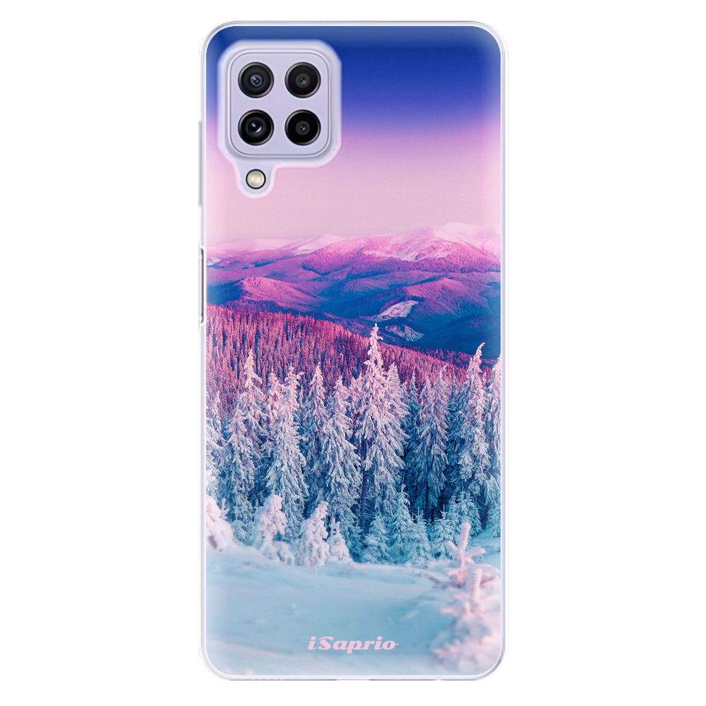 Odolné silikonové pouzdro iSaprio - Winter 01 - Samsung Galaxy A22