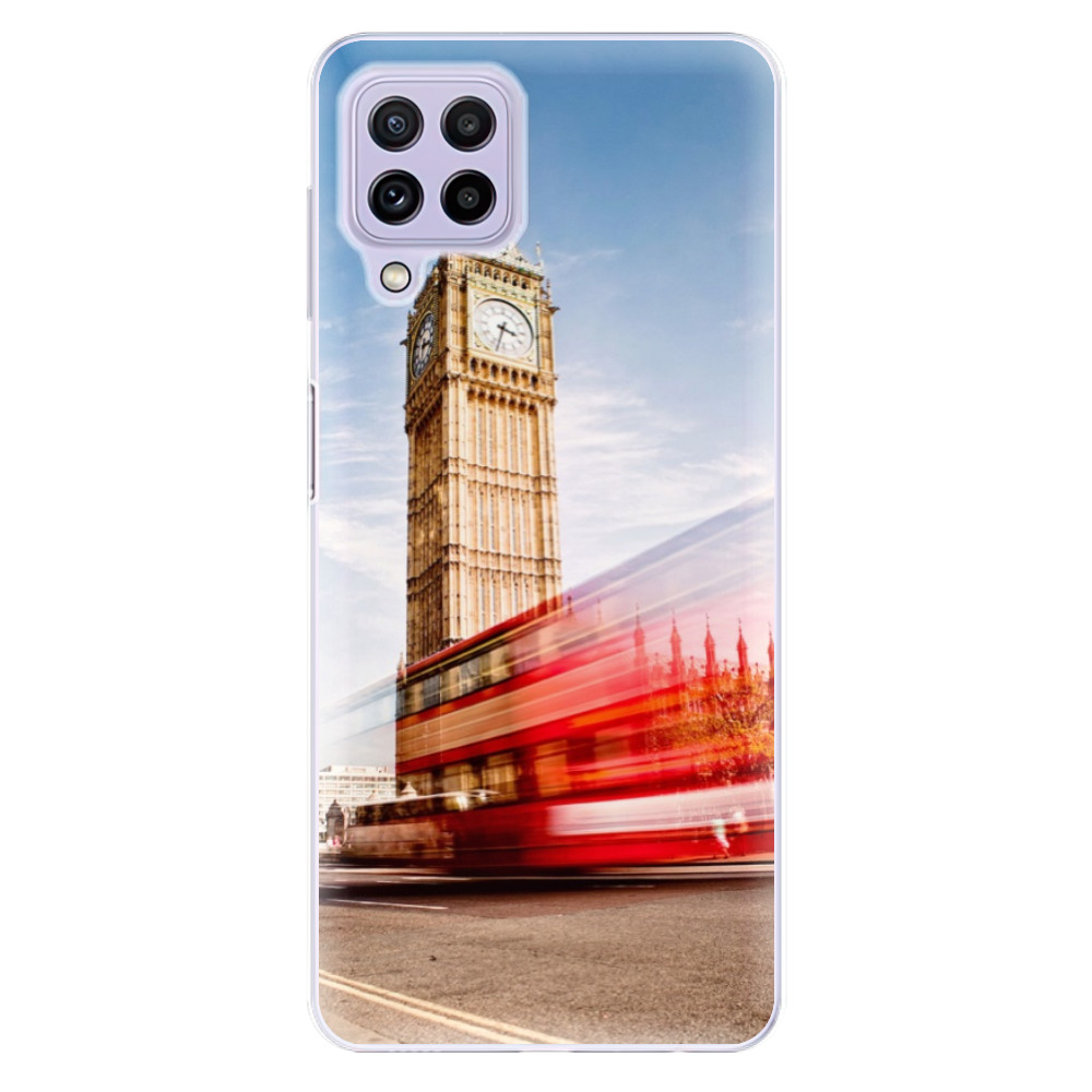 Odolné silikonové pouzdro iSaprio - London 01 - Samsung Galaxy A22