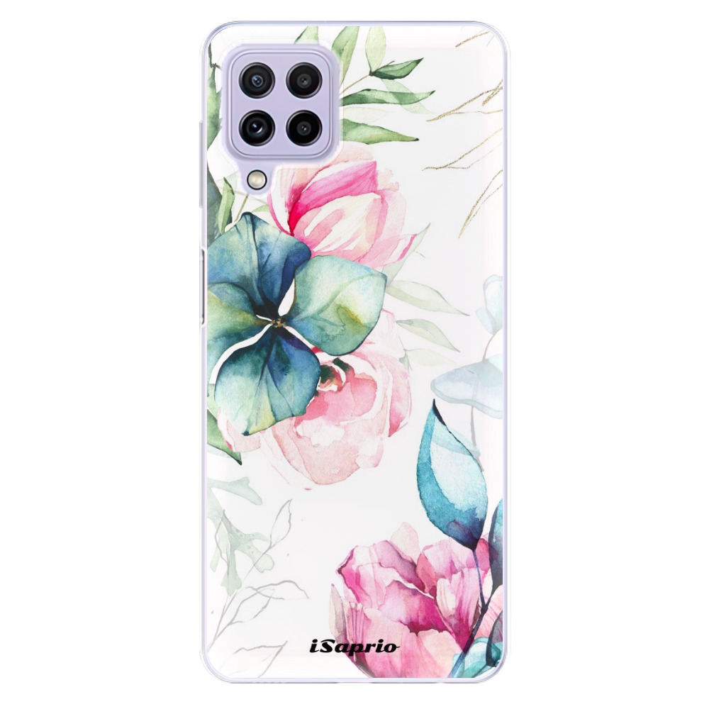Odolné silikonové pouzdro iSaprio - Flower Art 01 - Samsung Galaxy A22