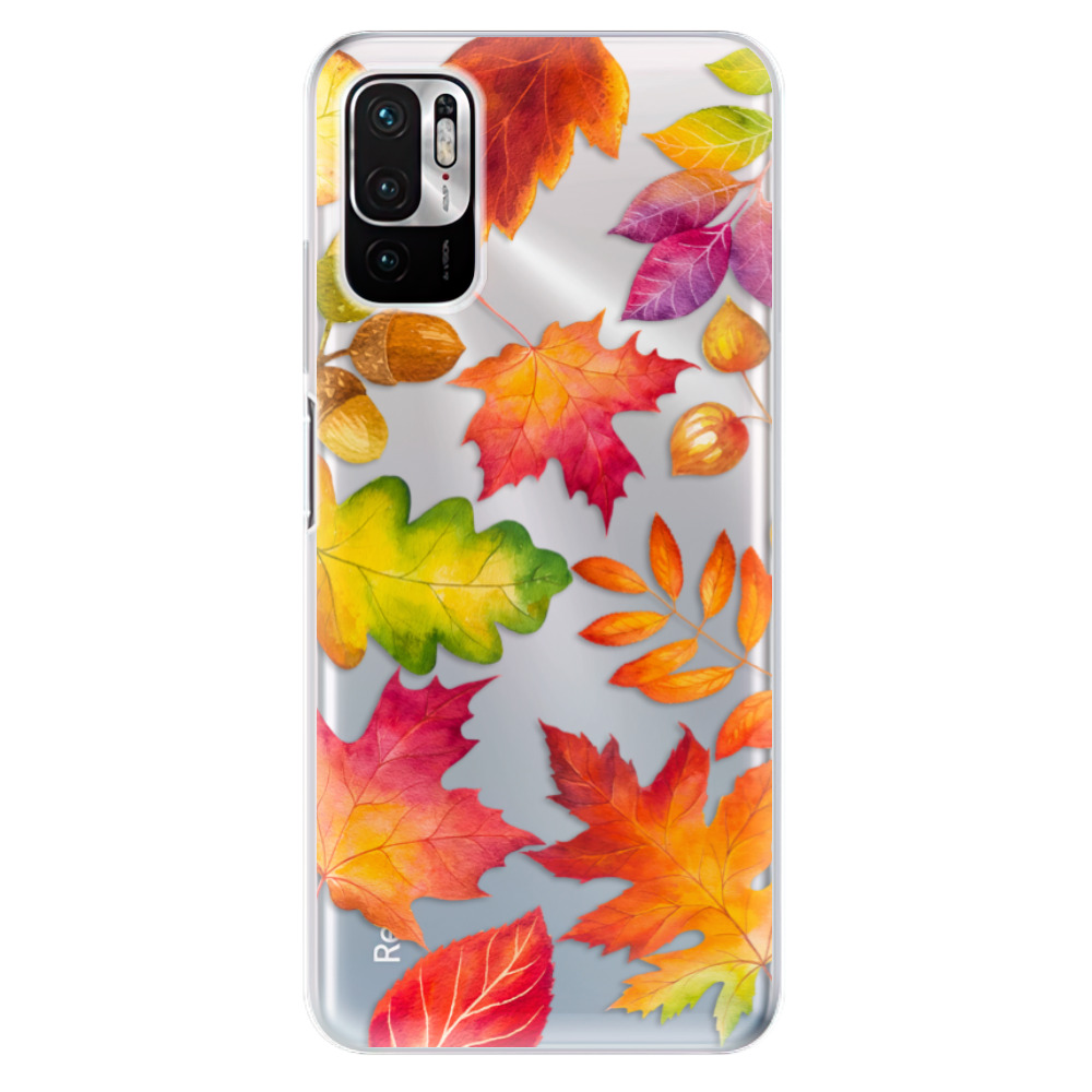 Odolné silikonové pouzdro iSaprio - Autumn Leaves 01 - Xiaomi Redmi Note 10 5G