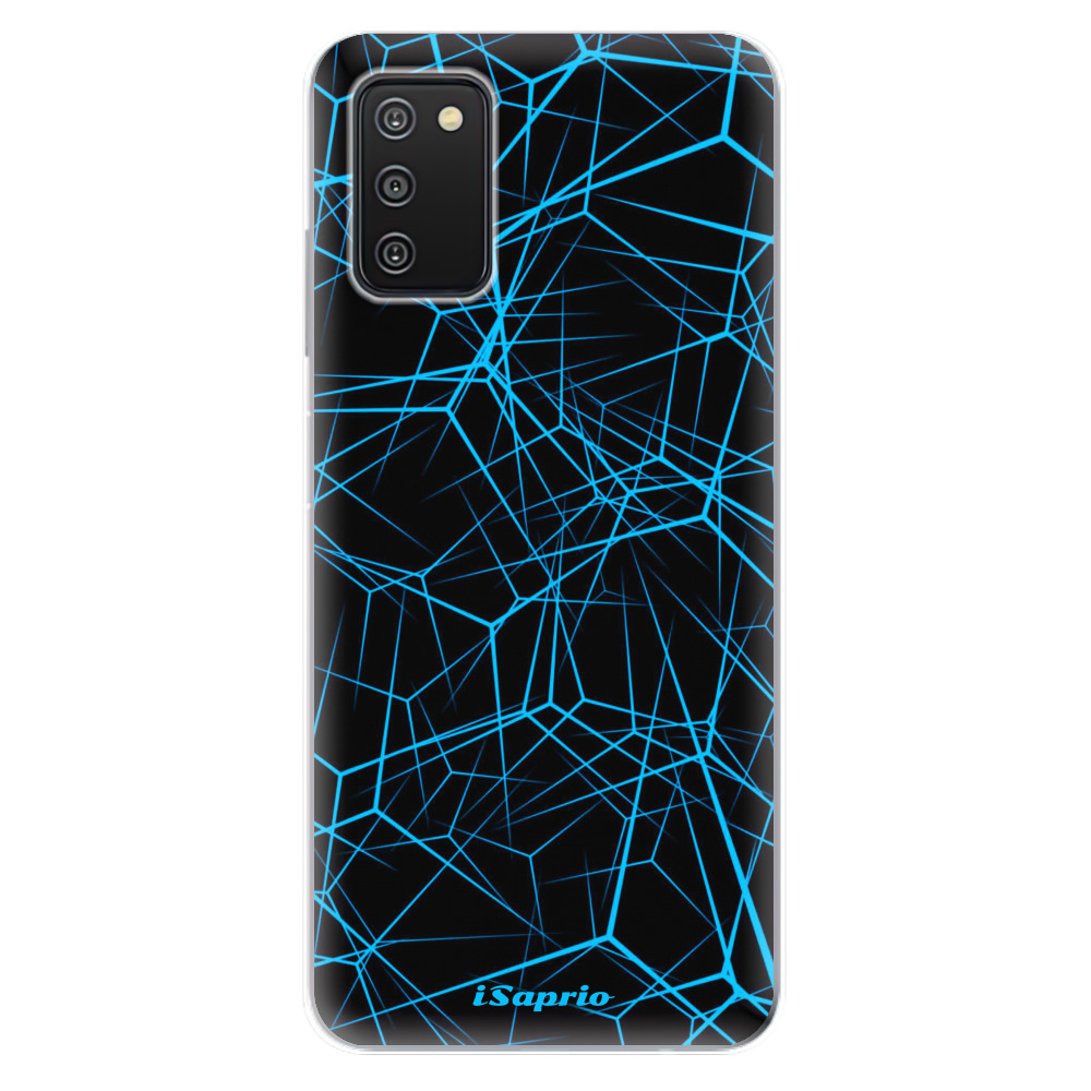 Odolné silikonové pouzdro iSaprio - Abstract Outlines 12 - Samsung Galaxy A03s