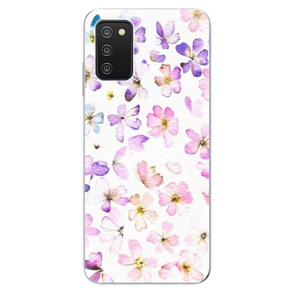 Odolné silikonové pouzdro iSaprio - Wildflowers - Samsung Galaxy A03s