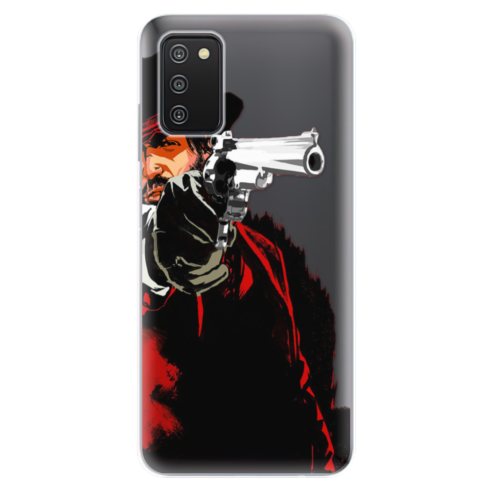 Odolné silikonové pouzdro iSaprio - Red Sheriff - Samsung Galaxy A03s