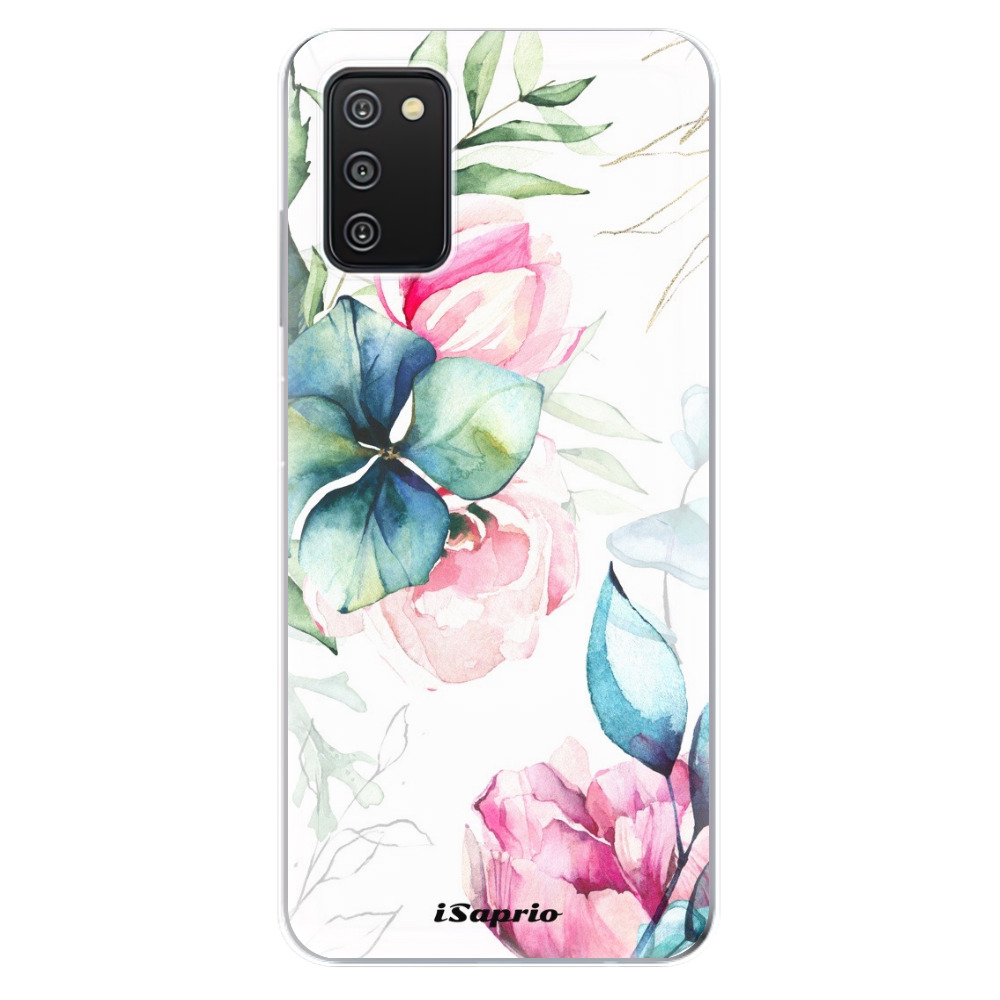 Odolné silikonové pouzdro iSaprio - Flower Art 01 - Samsung Galaxy A03s