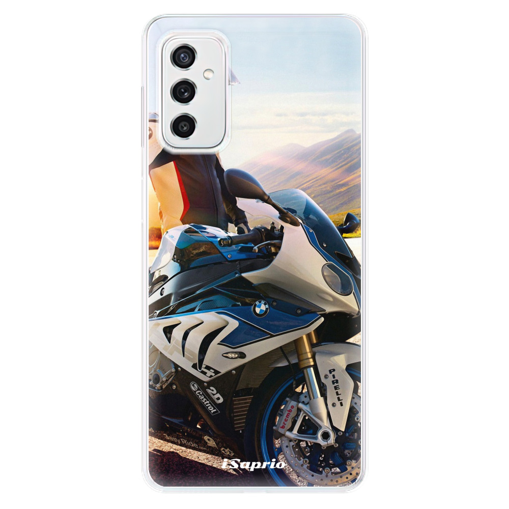 Odolné silikonové pouzdro iSaprio - Motorcycle 10 - Samsung Galaxy M52 5G