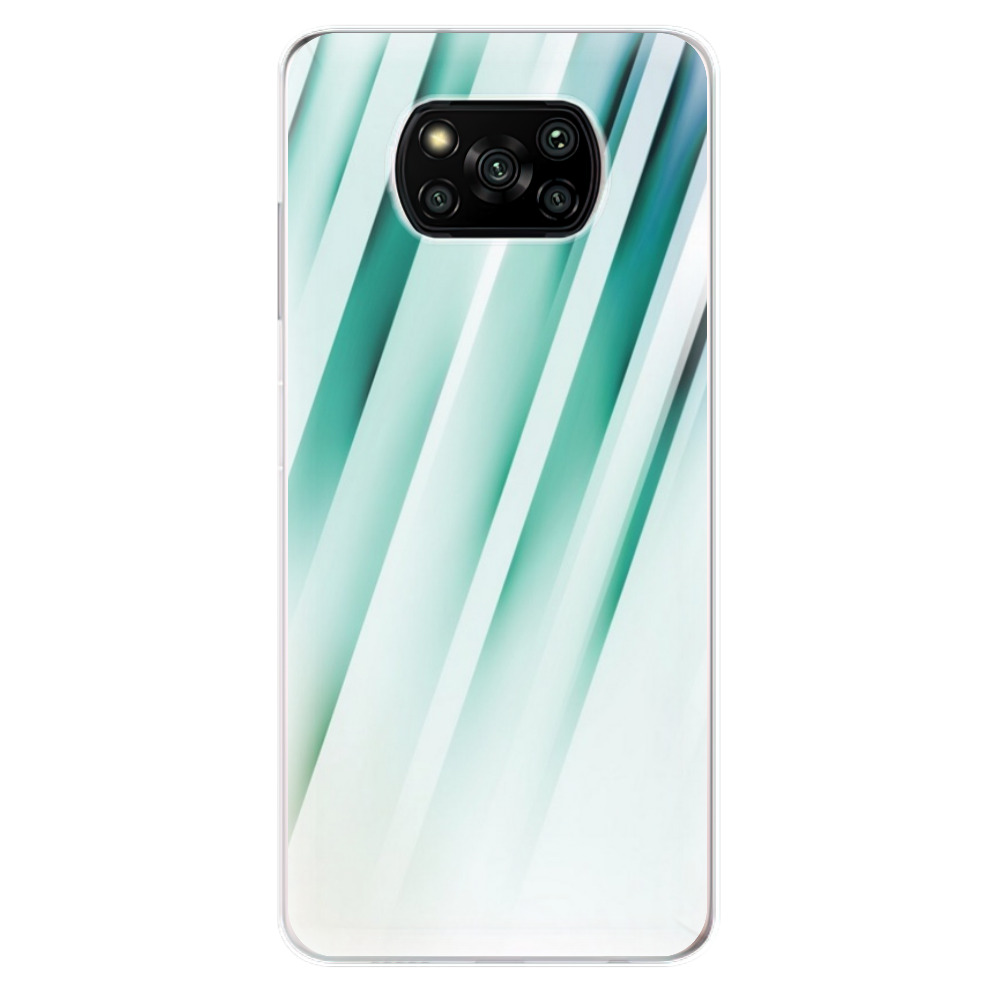 Odolné silikonové pouzdro iSaprio - Stripes of Glass - Xiaomi Poco X3 Pro / X3 NFC