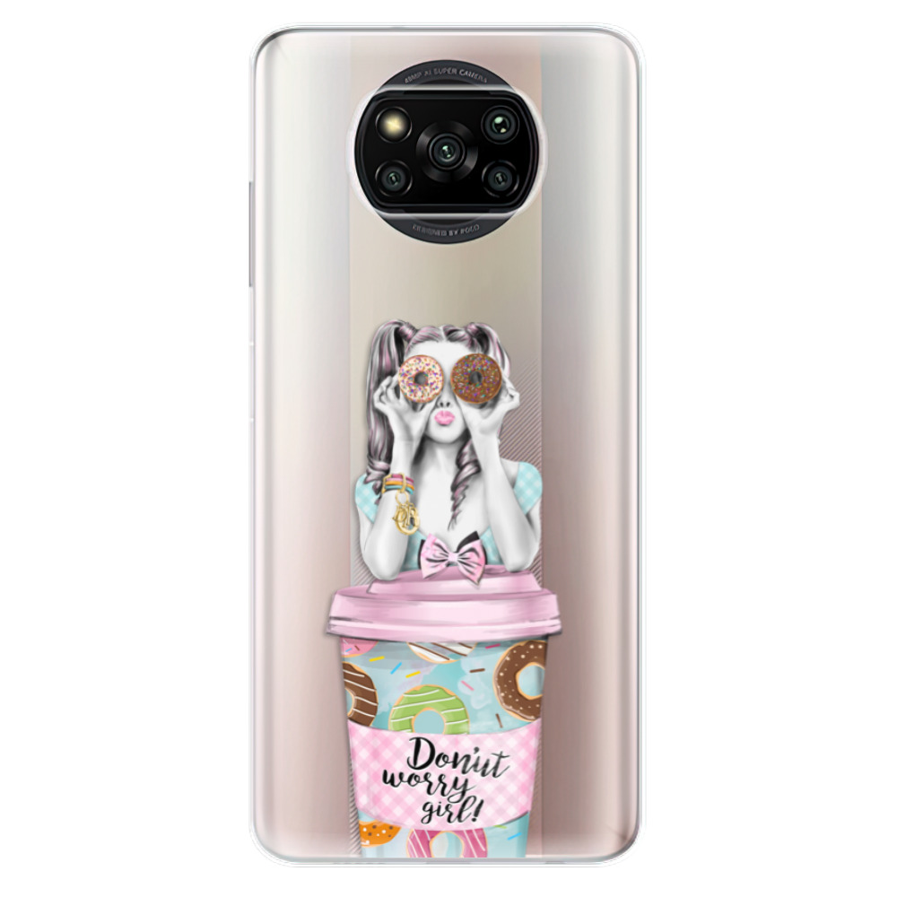 Odolné silikonové pouzdro iSaprio - Donut Worry - Xiaomi Poco X3 Pro / X3 NFC
