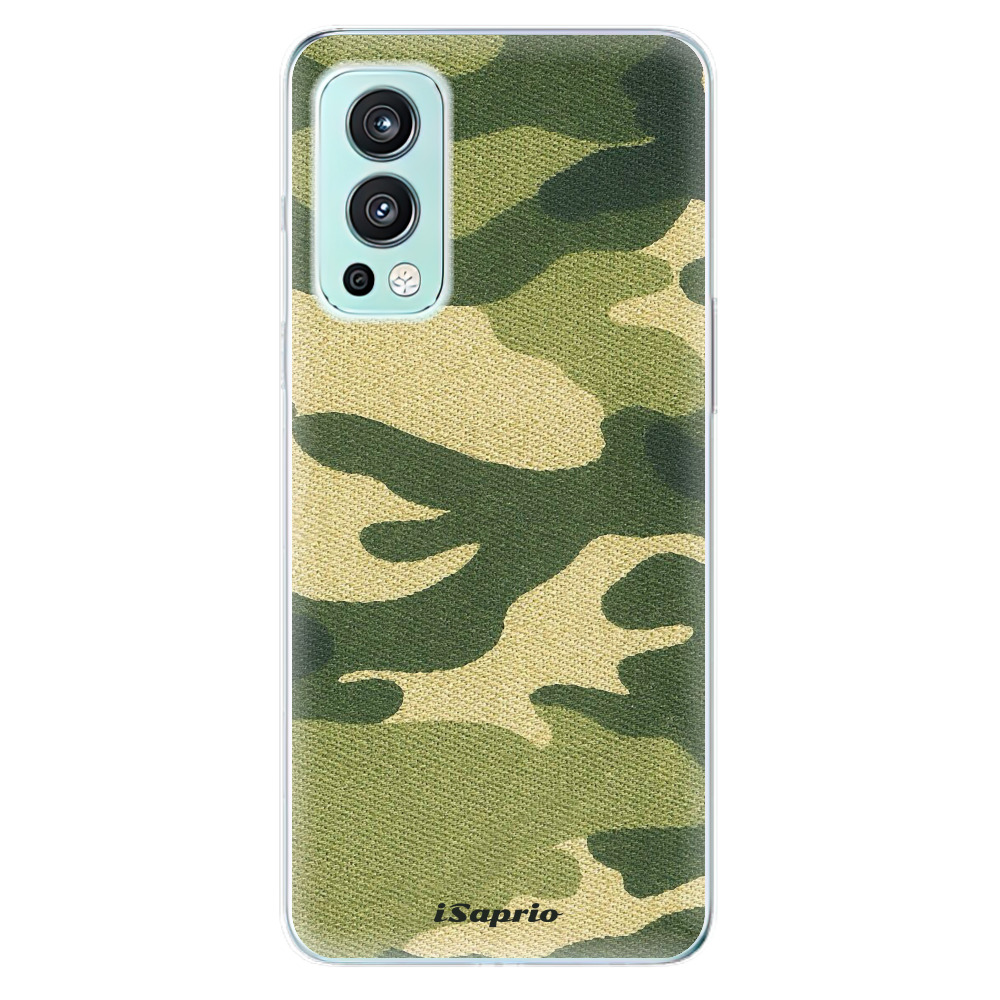 Odolné silikonové pouzdro iSaprio - Green Camuflage 01 - OnePlus Nord 2 5G