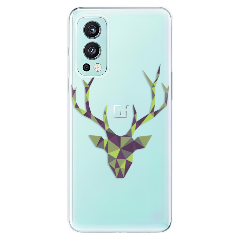 Odolné silikonové pouzdro iSaprio - Deer Green - OnePlus Nord 2 5G