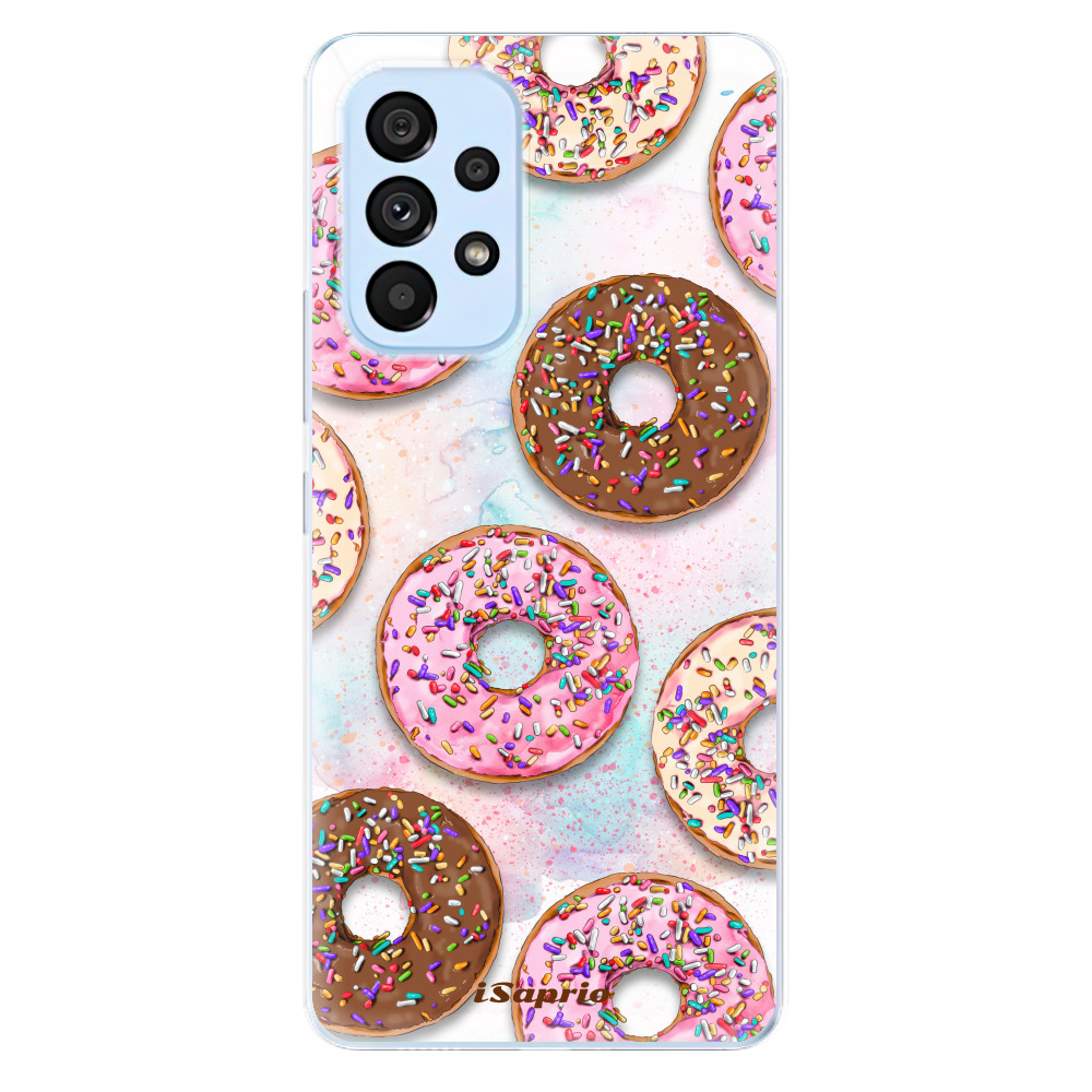 Odolné silikonové pouzdro iSaprio - Donuts 11 - Samsung Galaxy A53 5G