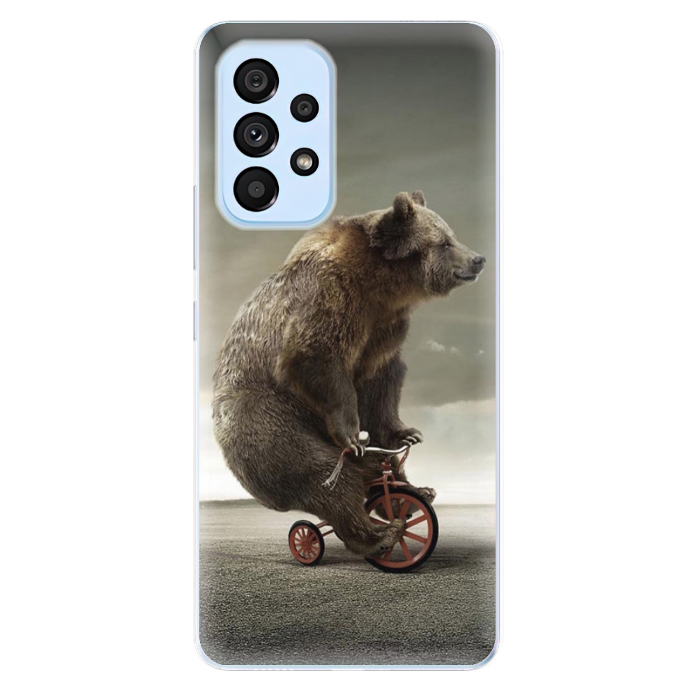 Odolné silikonové pouzdro iSaprio - Bear 01 - Samsung Galaxy A53 5G