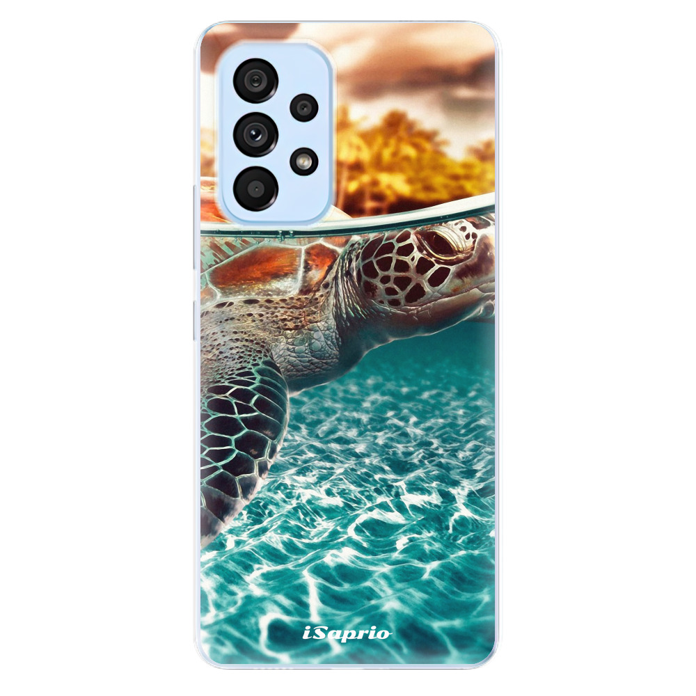 Odolné silikonové pouzdro iSaprio - Turtle 01 - Samsung Galaxy A73 5G