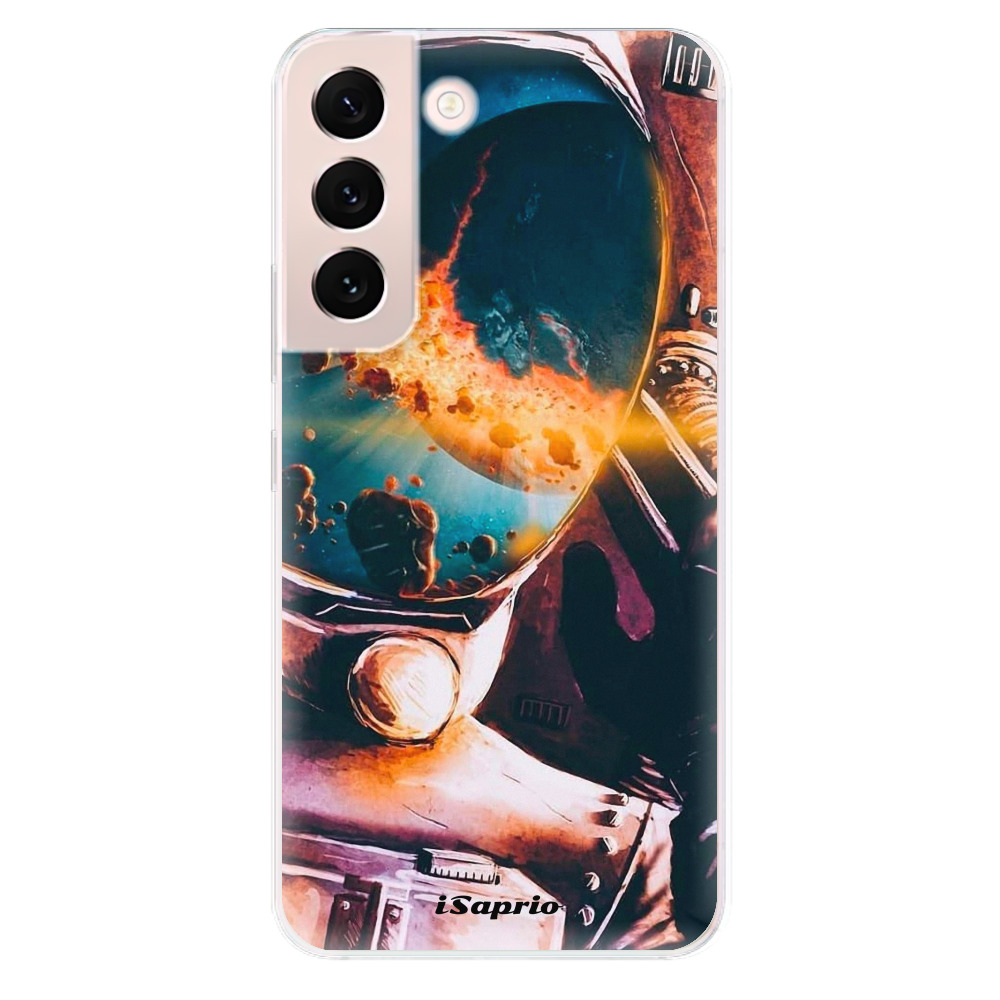 Odolné silikonové pouzdro iSaprio - Astronaut 01 - Samsung Galaxy S22 5G