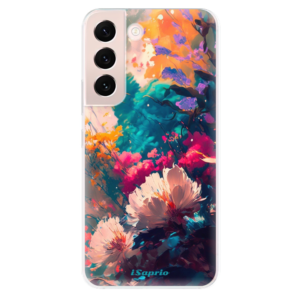 Odolné silikonové pouzdro iSaprio - Flower Design - Samsung Galaxy S22 5G