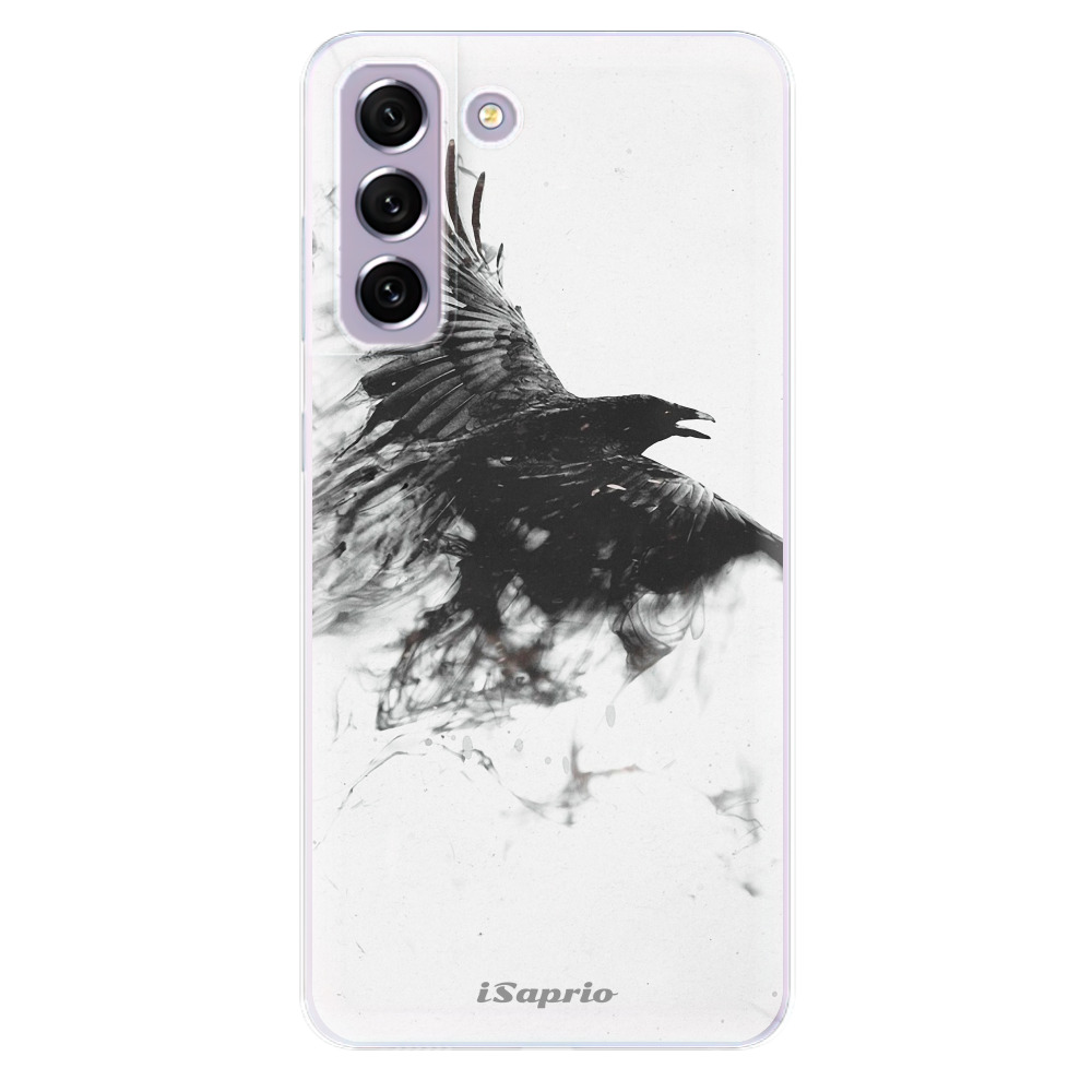 Odolné silikonové pouzdro iSaprio - Dark Bird 01 - Samsung Galaxy S21 FE 5G