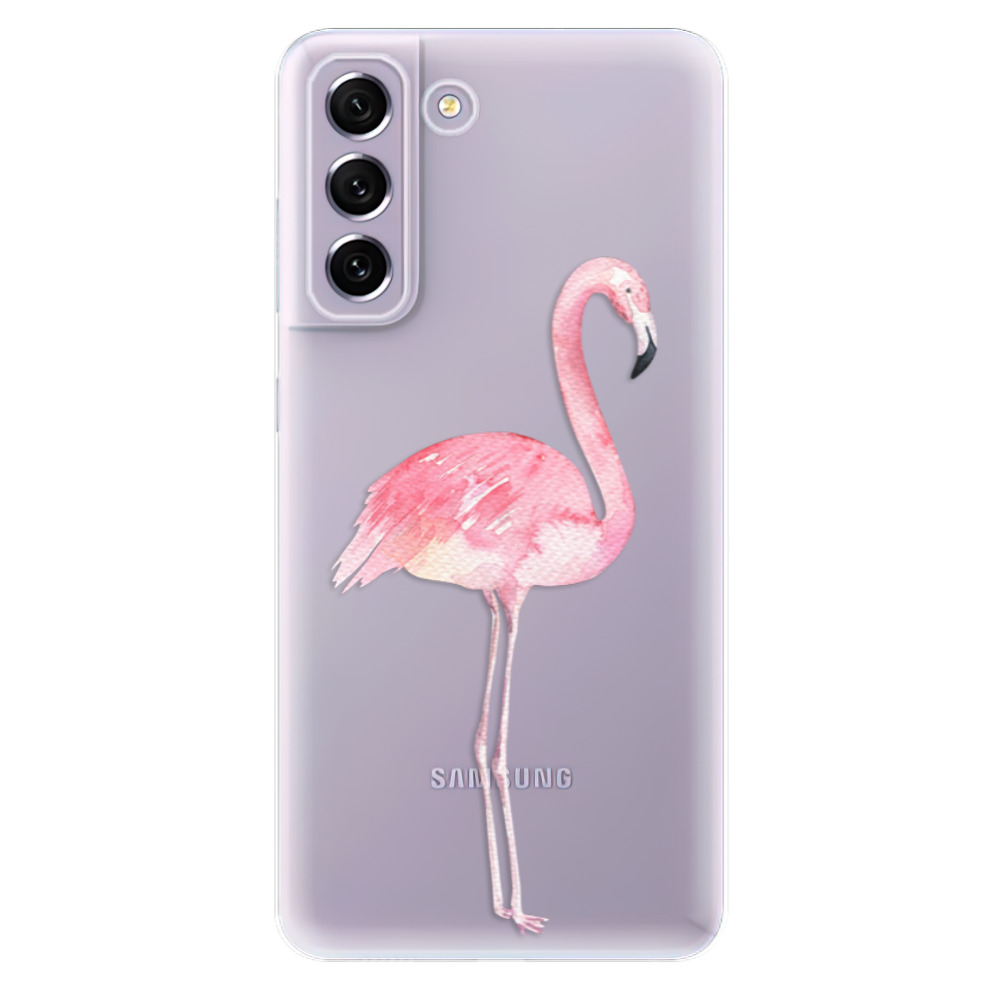 Odolné silikonové pouzdro iSaprio - Flamingo 01 - Samsung Galaxy S21 FE 5G