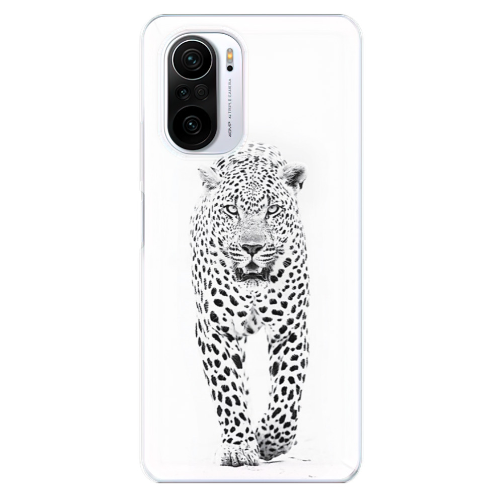Odolné silikonové pouzdro iSaprio - White Jaguar - Xiaomi Poco F3