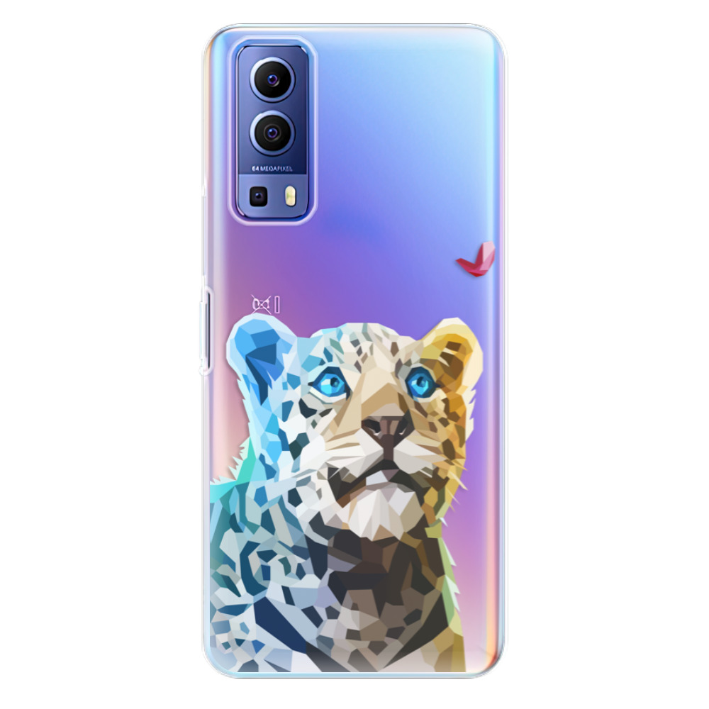 Odolné silikonové pouzdro iSaprio - Leopard With Butterfly - Vivo Y72 5G
