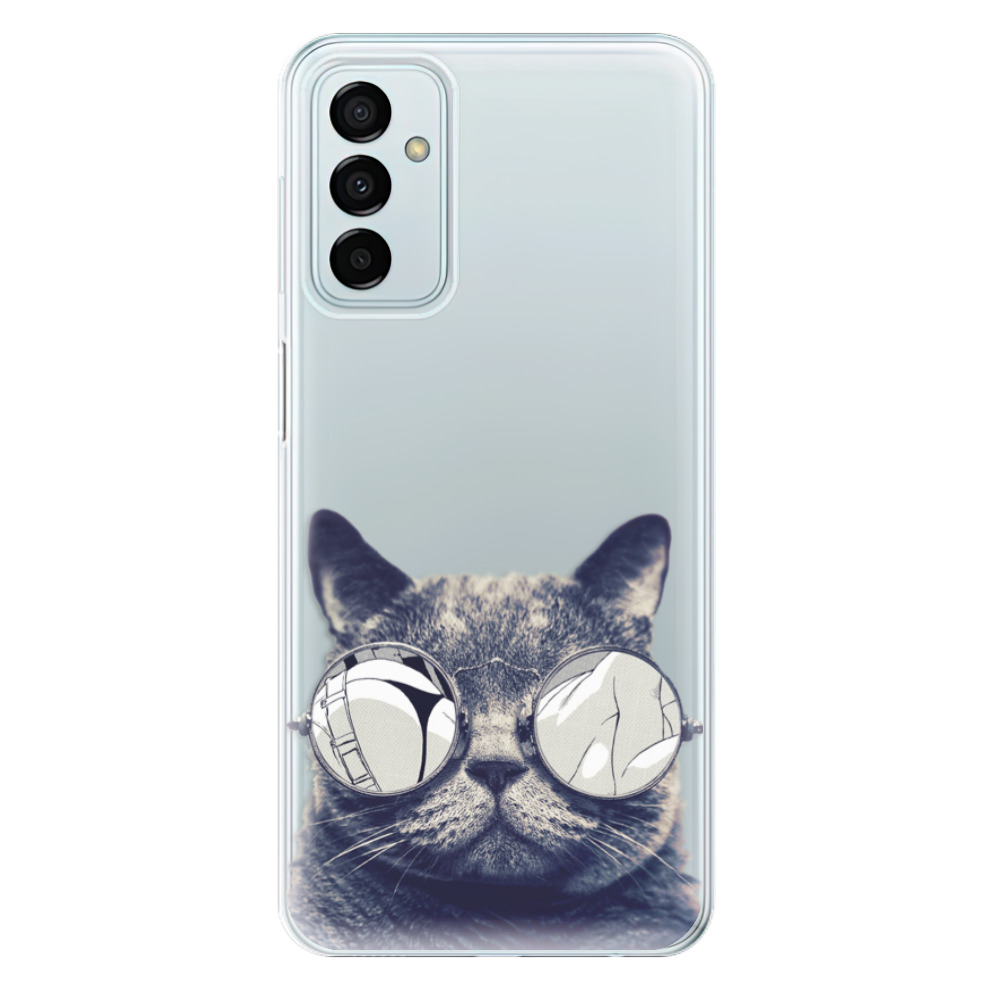 Odolné silikonové pouzdro iSaprio - Crazy Cat 01 - Samsung Galaxy M23 5G