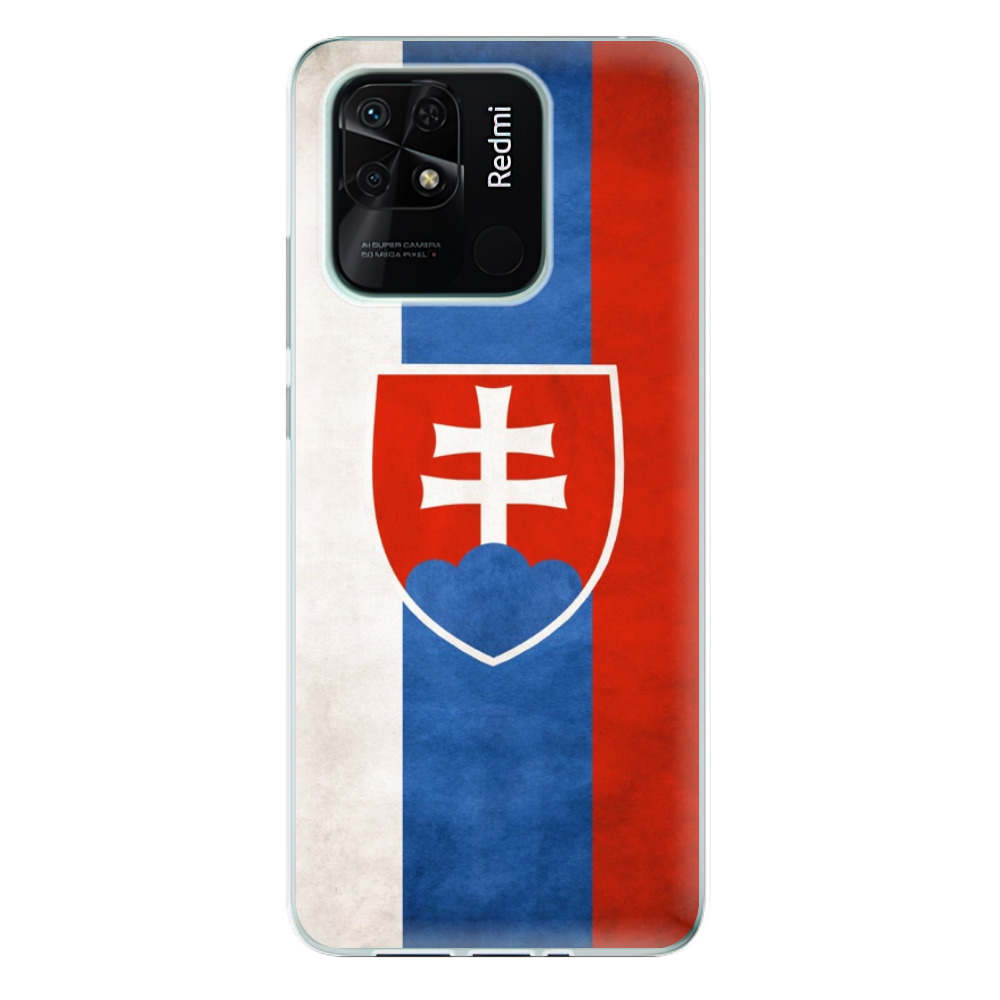 Odolné silikonové pouzdro iSaprio - Slovakia Flag - Xiaomi Redmi 10C