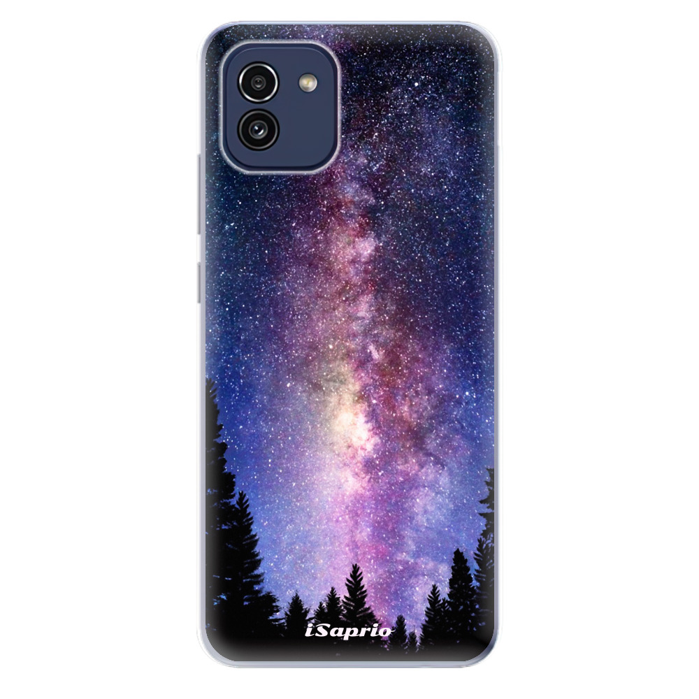 Odolné silikonové pouzdro iSaprio - Milky Way 11 - Samsung Galaxy A03