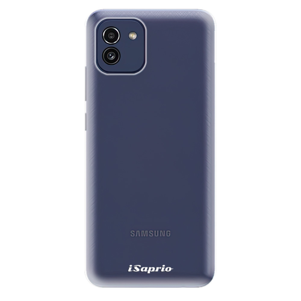 Odolné silikonové pouzdro iSaprio - 4Pure - mléčný bez potisku - Samsung Galaxy A03