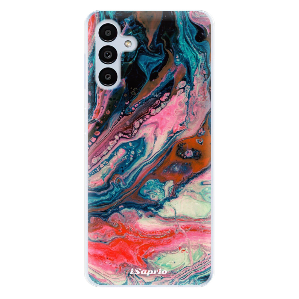 Odolné silikonové pouzdro iSaprio - Abstract Paint 01 - Samsung Galaxy A13 5G