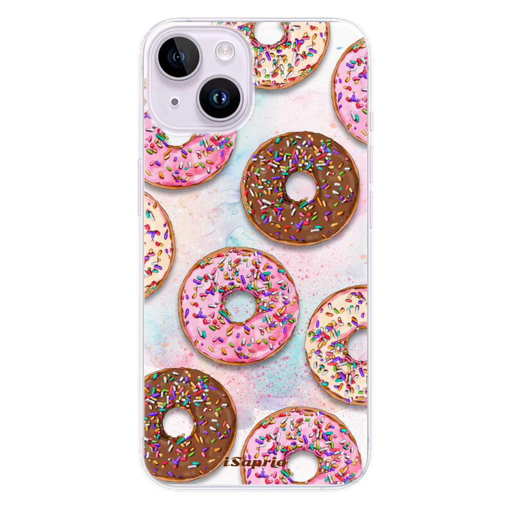Odolné silikonové pouzdro iSaprio - Donuts 11 - iPhone 14