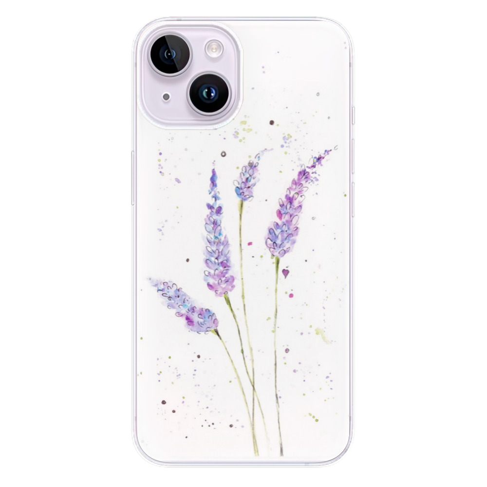 Odolné silikonové pouzdro iSaprio - Lavender - iPhone 14