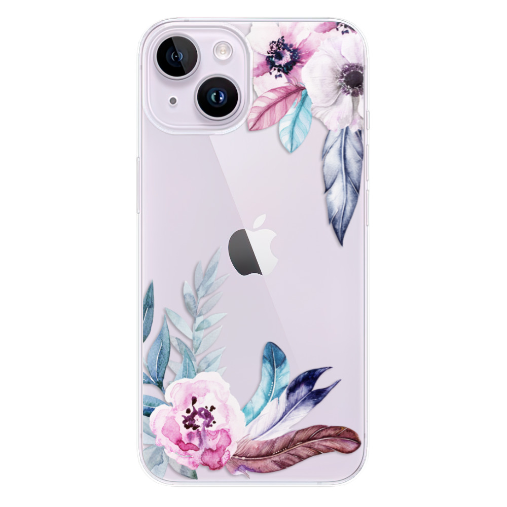 Odolné silikonové pouzdro iSaprio - Flower Pattern 04 - iPhone 14