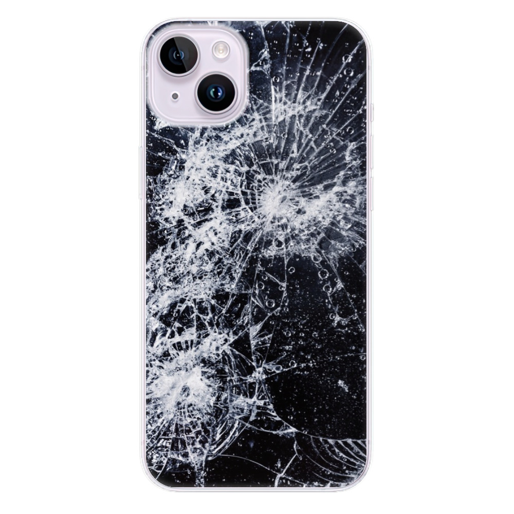 Odolné silikonové pouzdro iSaprio - Cracked - iPhone 14 Plus