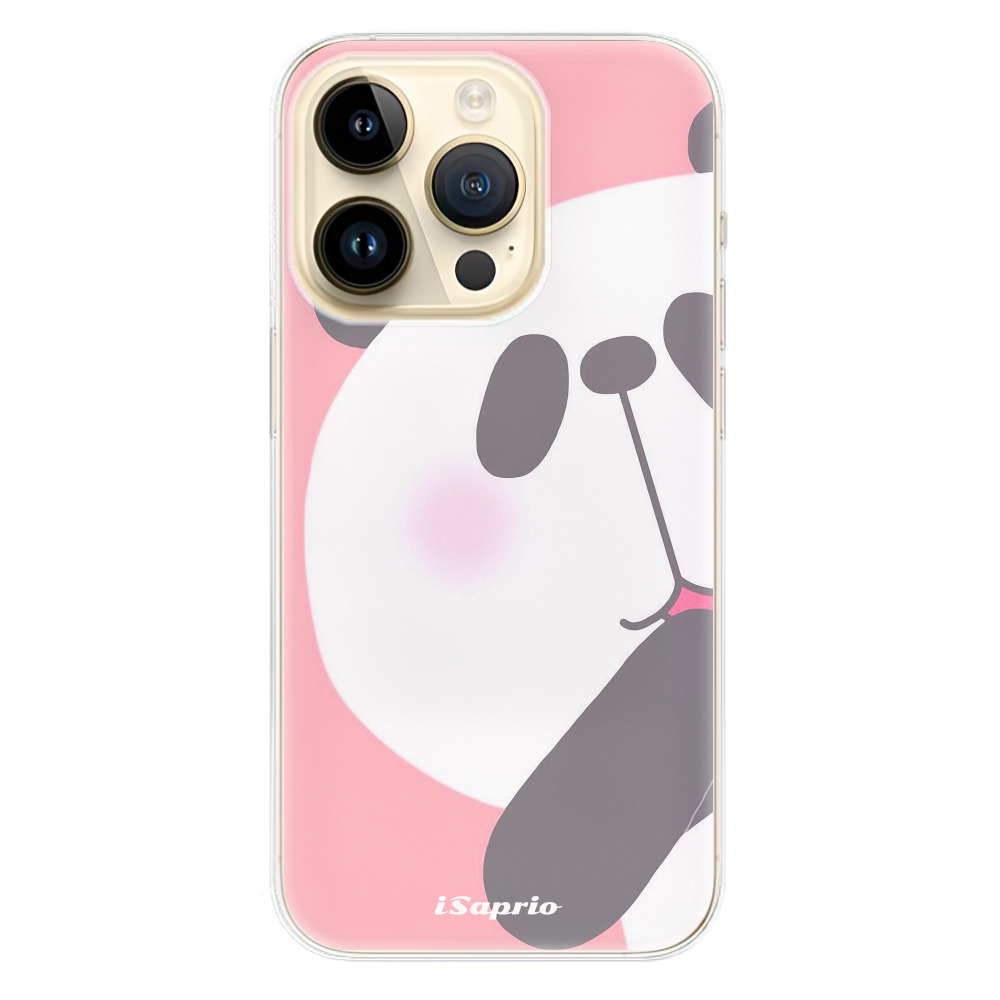 Odolné silikonové pouzdro iSaprio - Panda 01 - iPhone 14 Pro