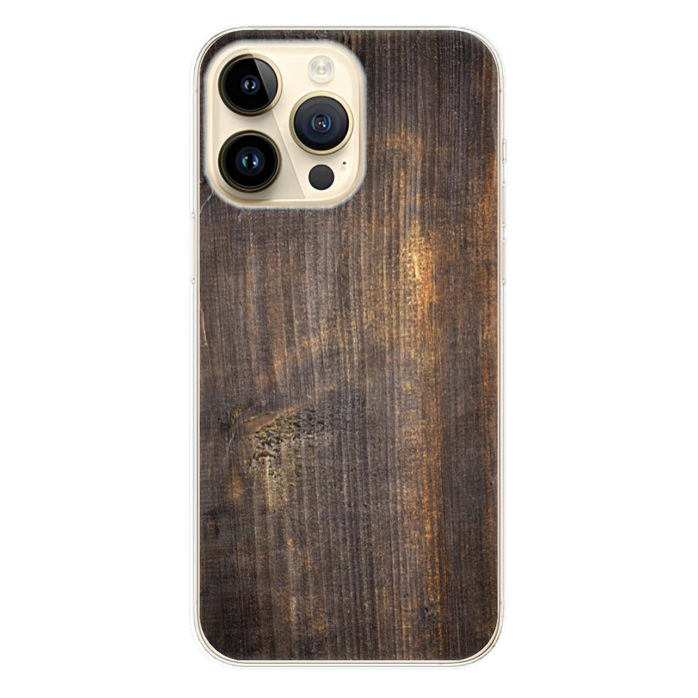 Odolné silikonové pouzdro iSaprio - Old Wood - iPhone 14 Pro Max