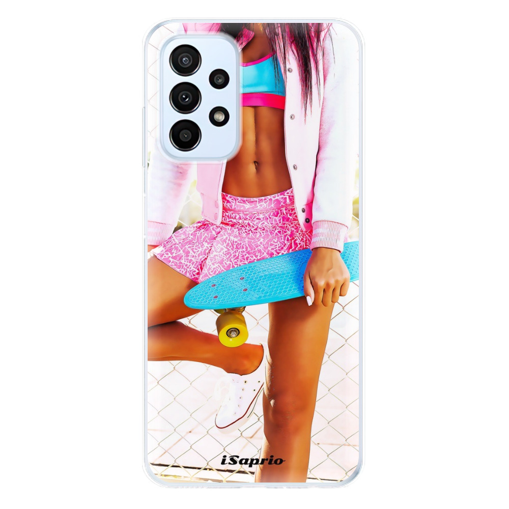 Odolné silikonové pouzdro iSaprio - Skate girl 01 - Samsung Galaxy A23 / A23 5G