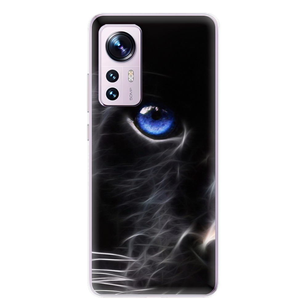 Odolné silikonové pouzdro iSaprio - Black Puma - Xiaomi 12 / 12X
