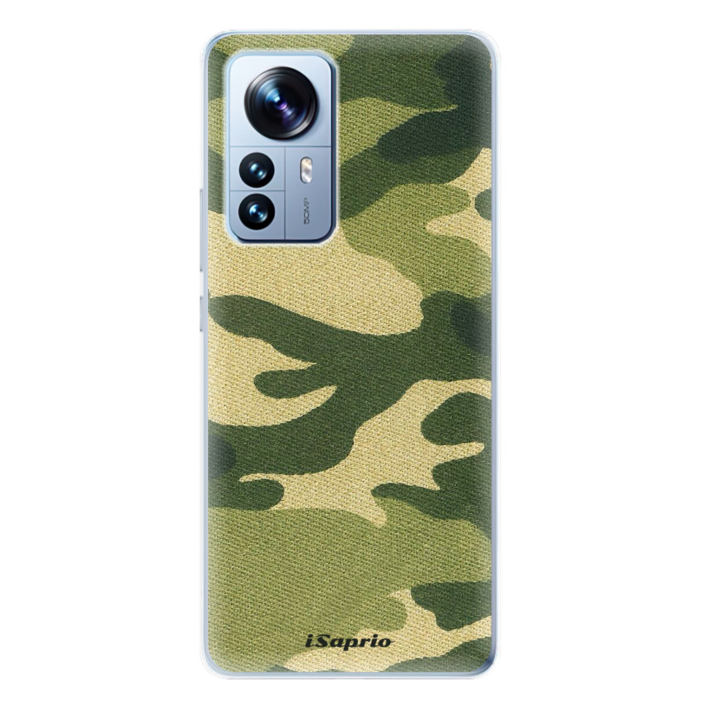 Odolné silikonové pouzdro iSaprio - Green Camuflage 01 - Xiaomi 12 Pro