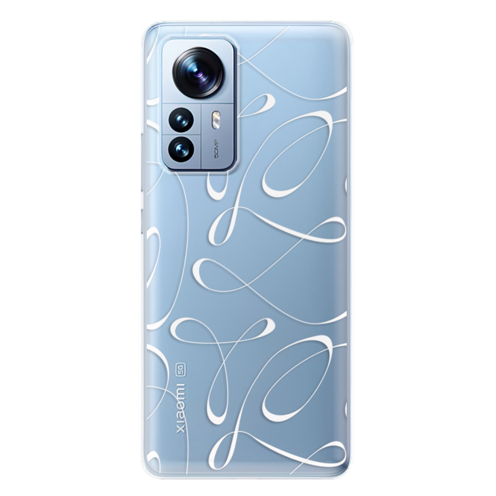 Odolné silikonové pouzdro iSaprio - Fancy - white - Xiaomi 12 Pro