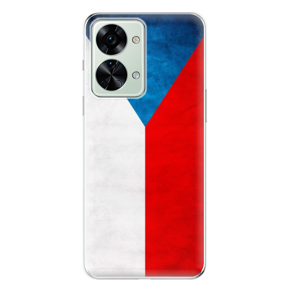 Odolné silikonové pouzdro iSaprio - Czech Flag - OnePlus Nord 2T 5G