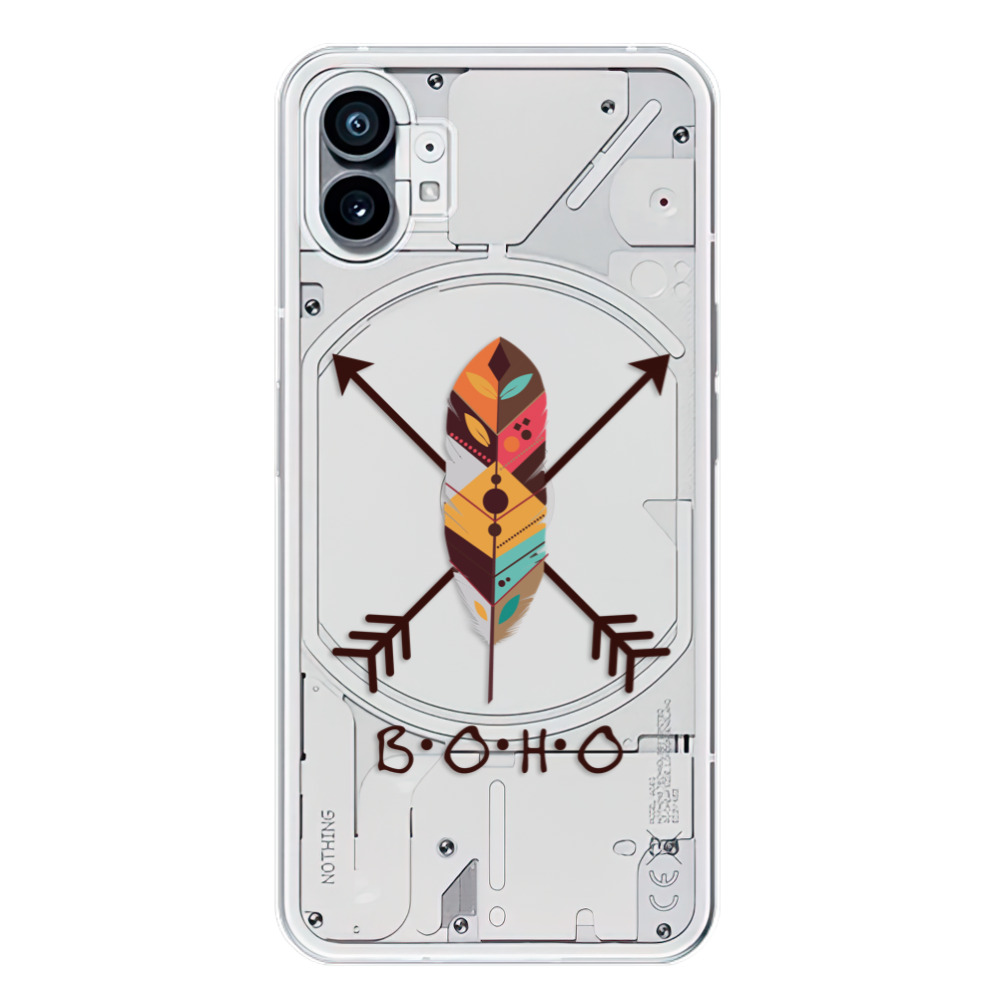 Odolné silikonové pouzdro iSaprio - BOHO - Nothing Phone (1)