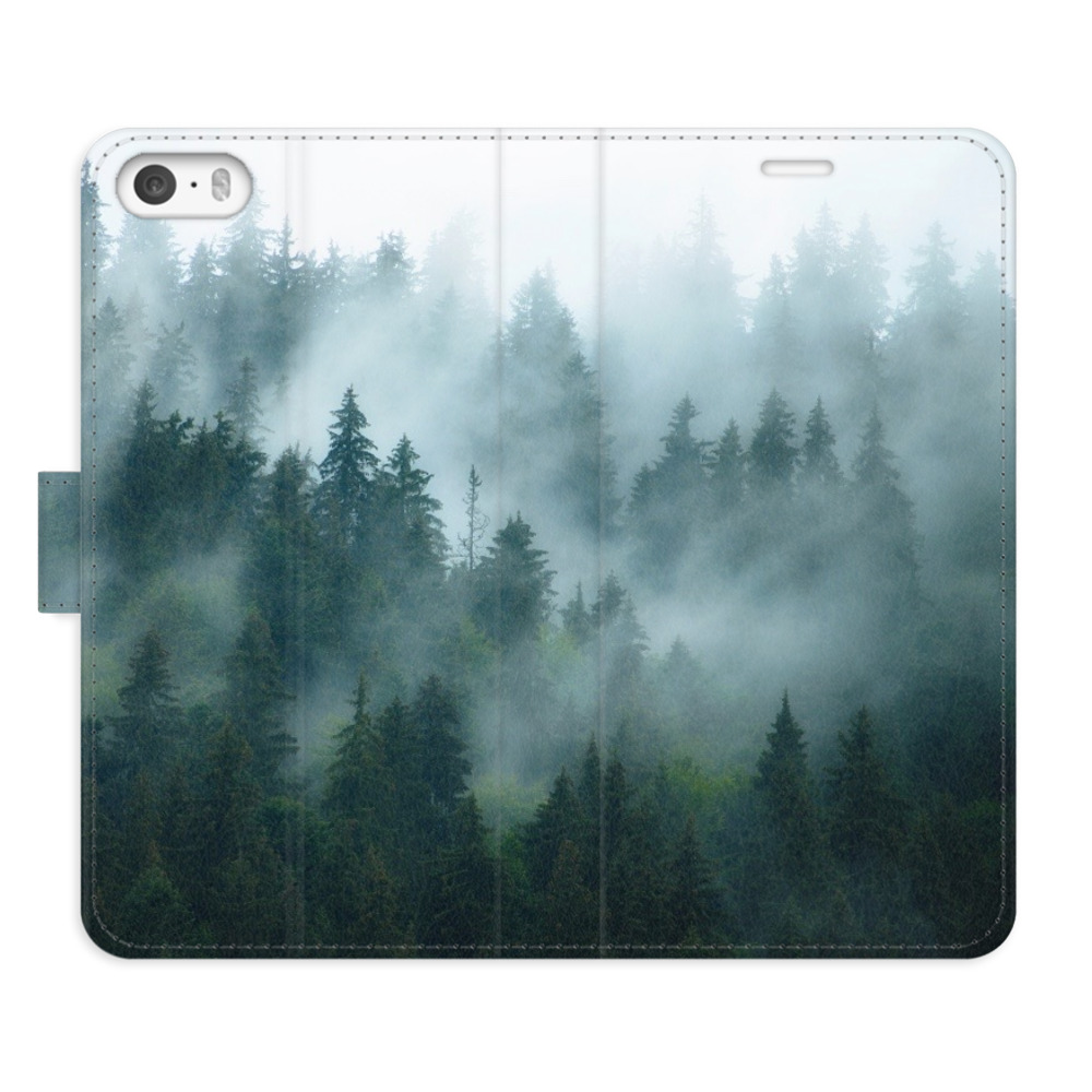 Flipové pouzdro iSaprio - Dark Forest - iPhone 5/5S/SE