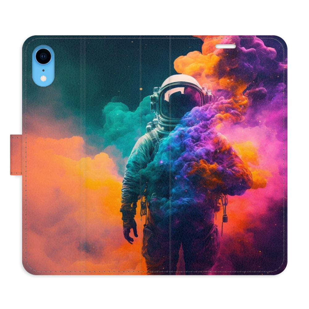 Flipové pouzdro iSaprio - Astronaut in Colours 02 - iPhone XR