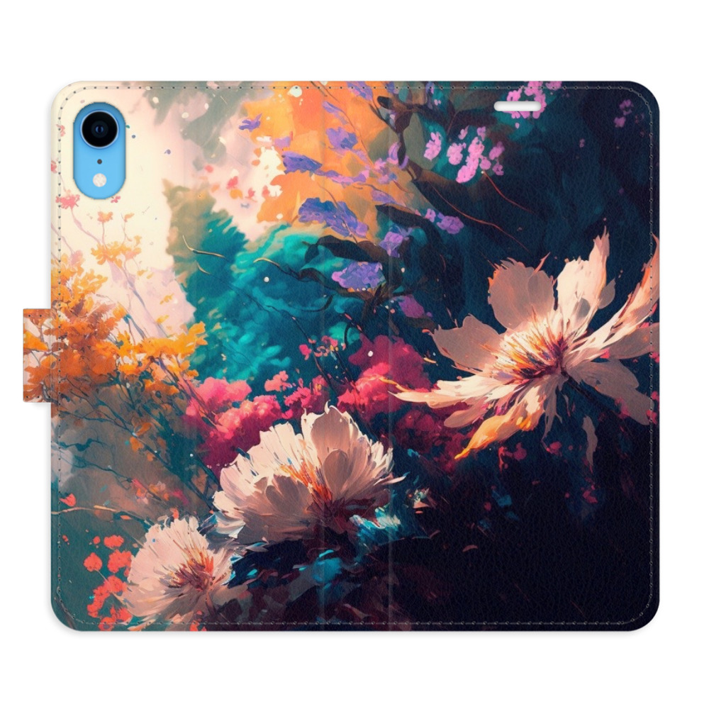 Flipové pouzdro iSaprio - Spring Flowers - iPhone XR