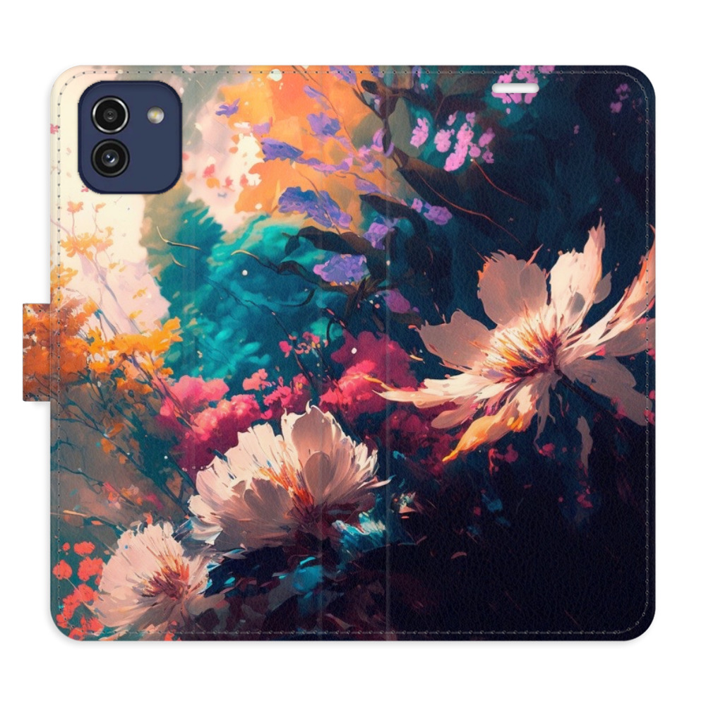 Flipové pouzdro iSaprio - Spring Flowers - Samsung Galaxy A03