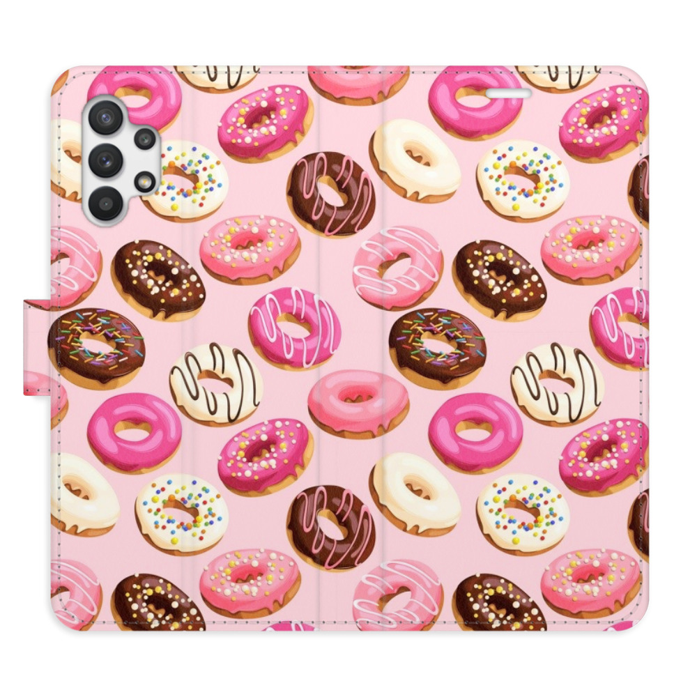 Flipové pouzdro iSaprio - Donuts Pattern 03 - Samsung Galaxy A32