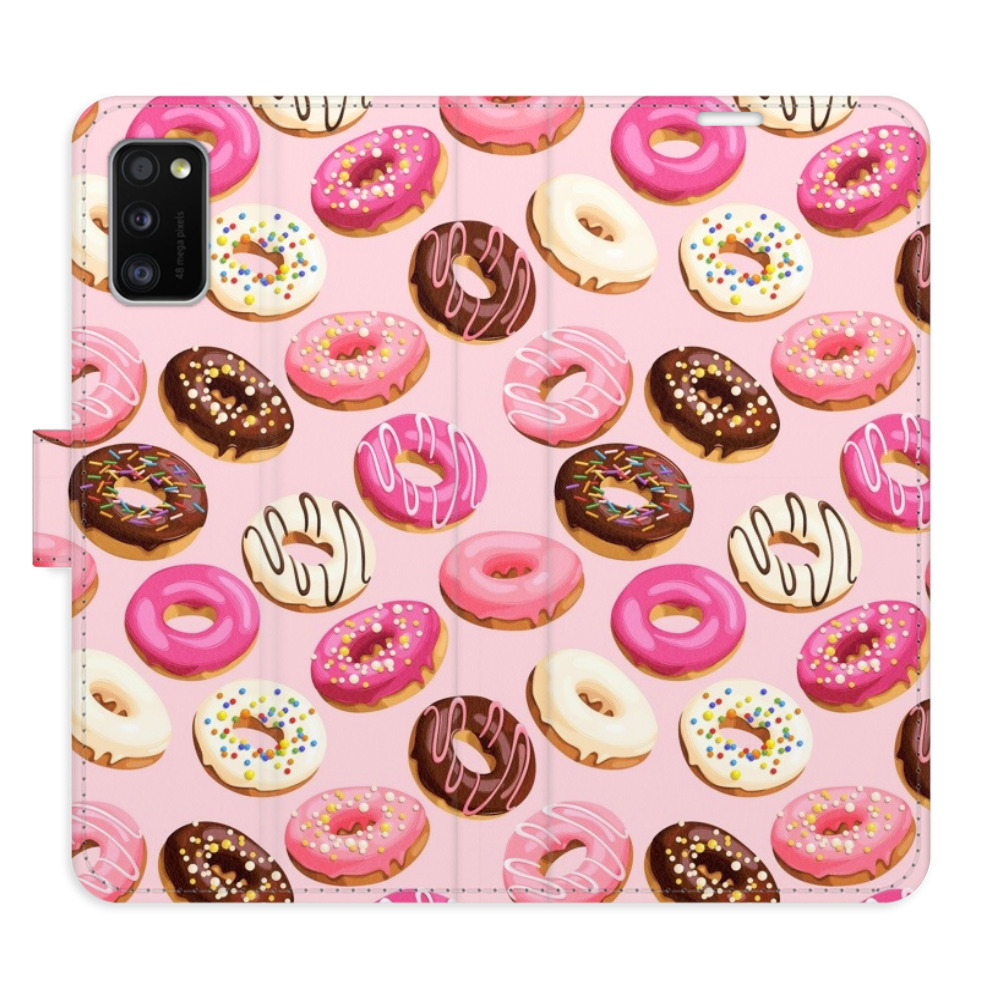 Flipové pouzdro iSaprio - Donuts Pattern 03 - Samsung Galaxy A41