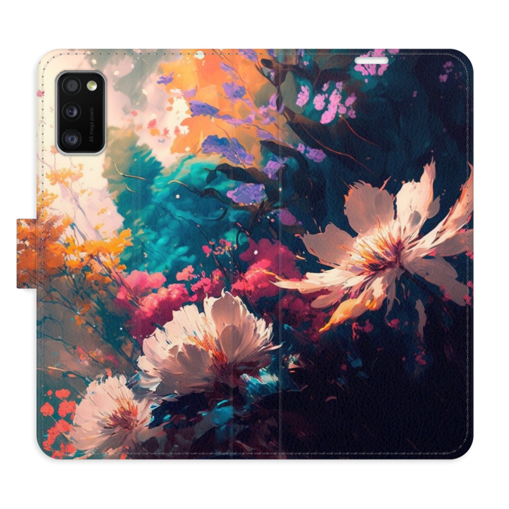 Flipové pouzdro iSaprio - Spring Flowers - Samsung Galaxy A41