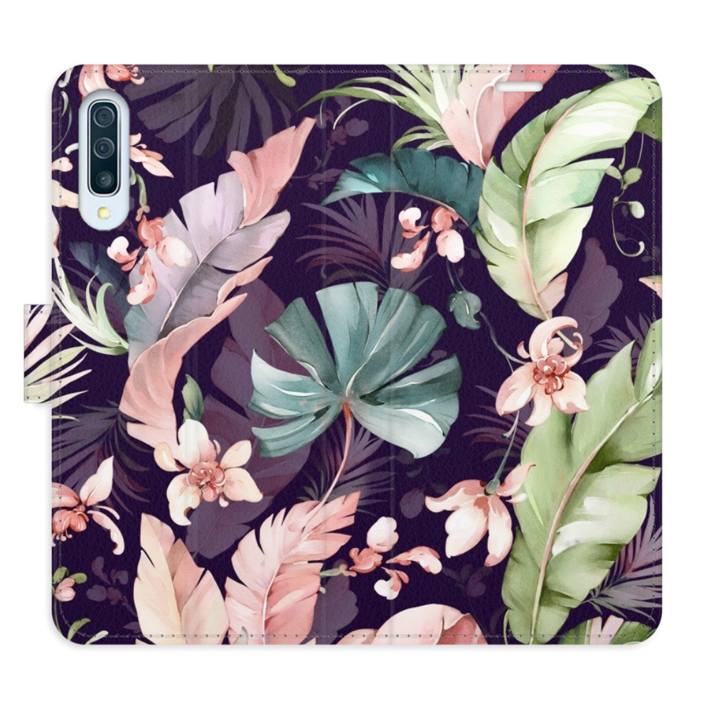 Flipové pouzdro iSaprio - Flower Pattern 08 - Samsung Galaxy A50