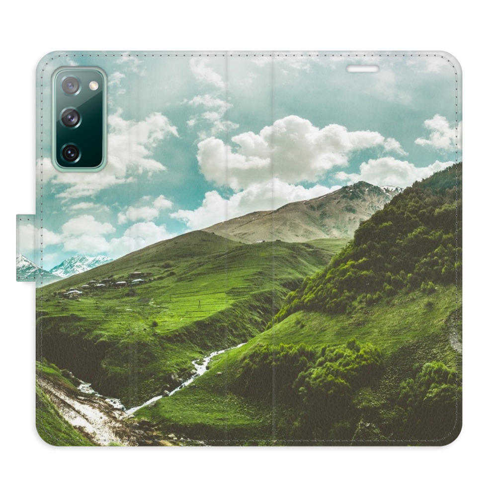 Flipové pouzdro iSaprio - Mountain Valley - Samsung Galaxy S20 FE