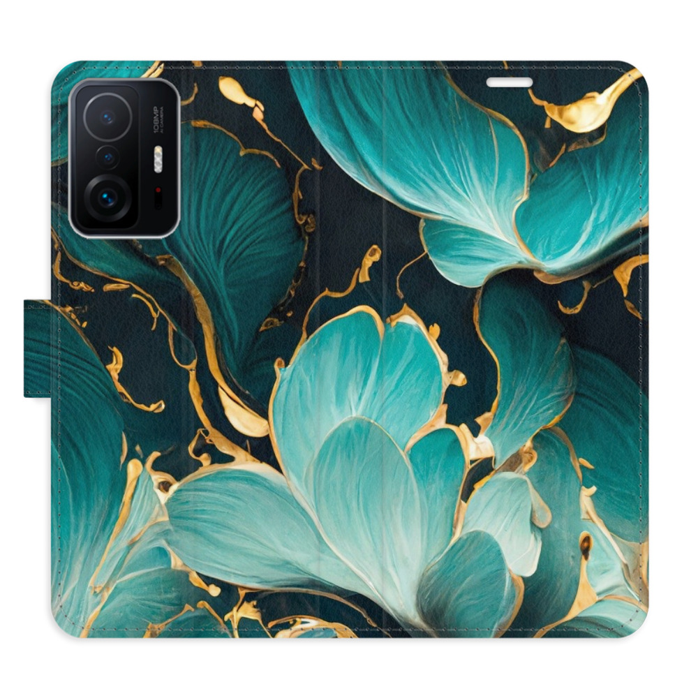 Flipové pouzdro iSaprio - Blue Flowers 02 - Xiaomi 11T / 11T Pro
