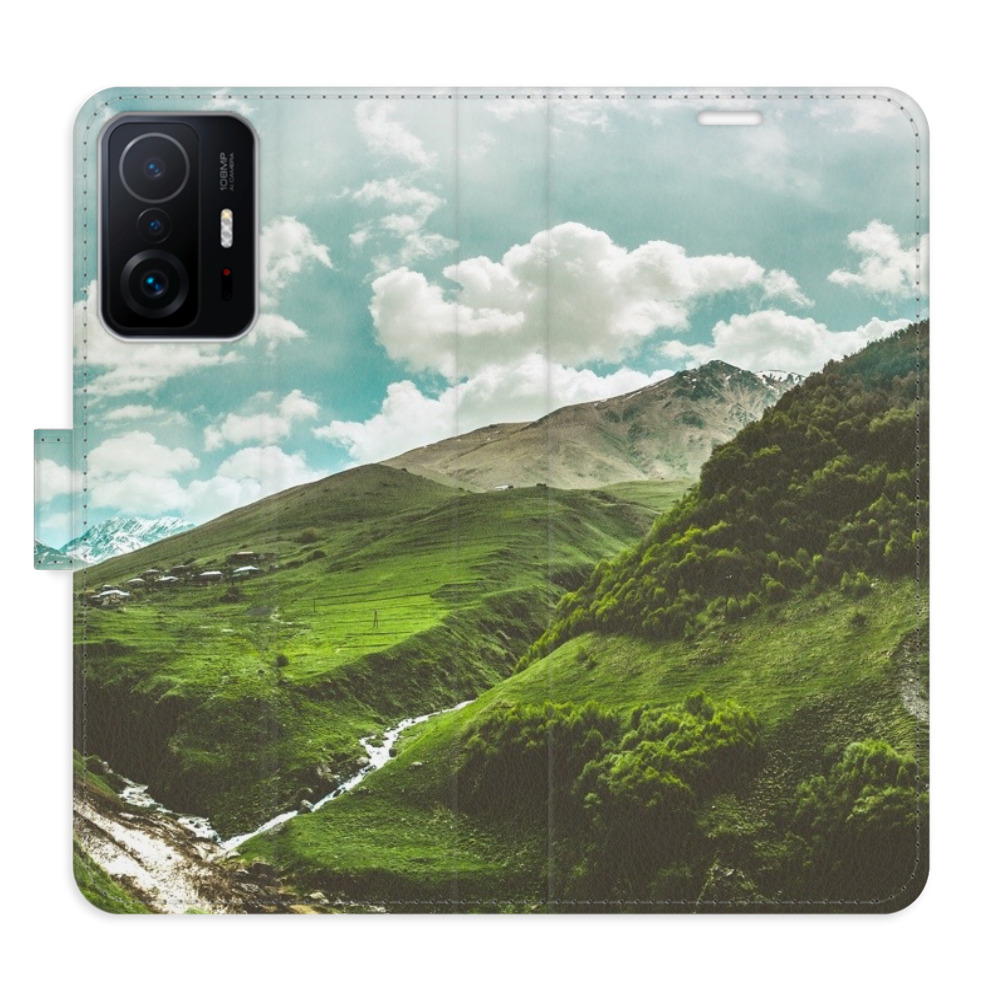 Flipové pouzdro iSaprio - Mountain Valley - Xiaomi 11T / 11T Pro